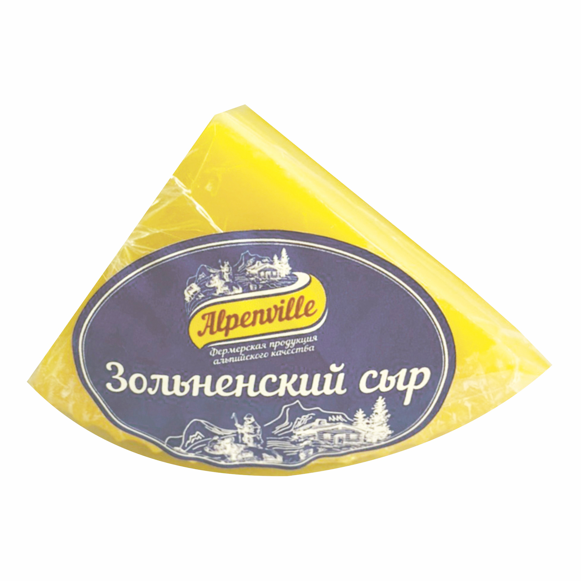 

Сыр полутвердый Alpenville Зольненский 20 - 30% +-250 г