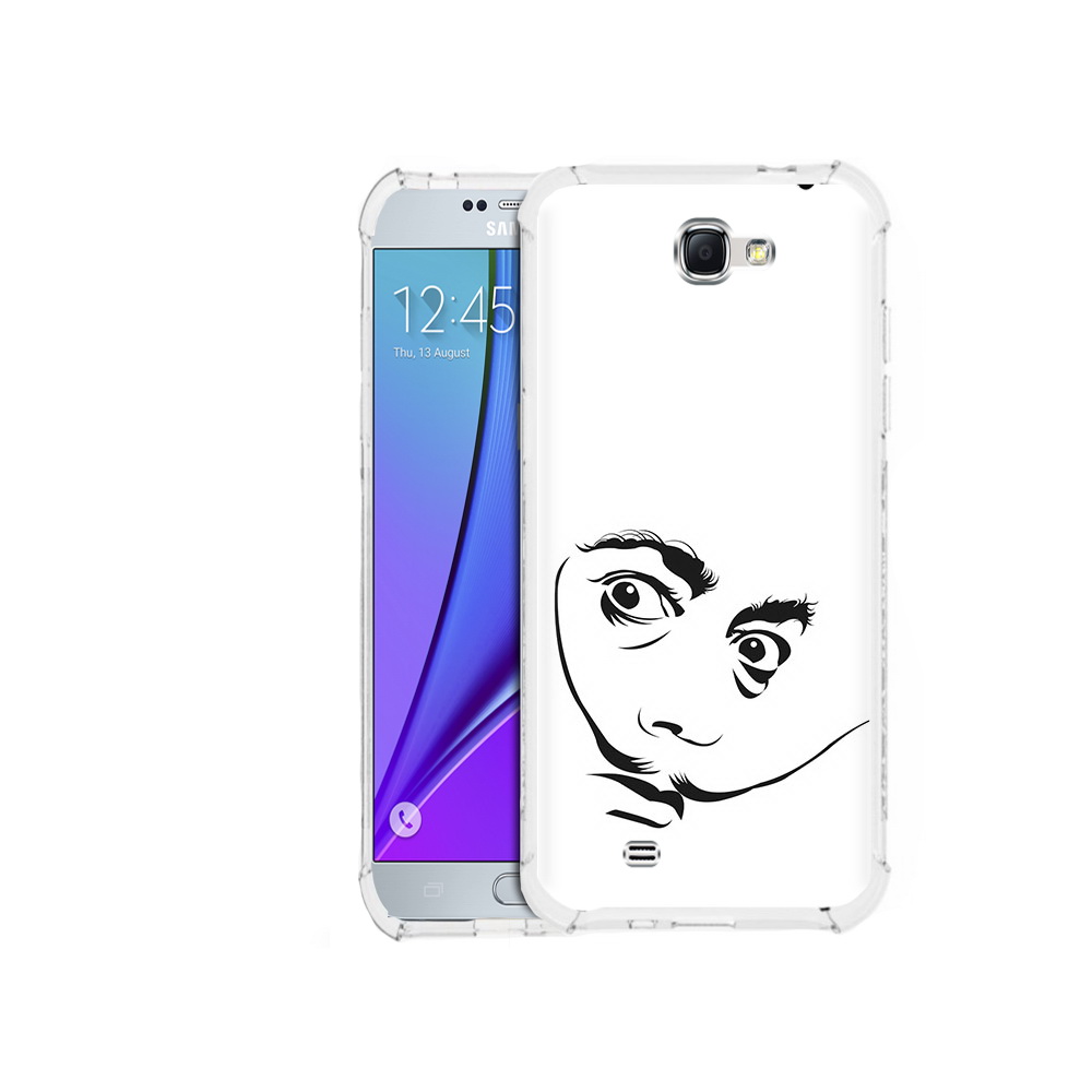 

Чехол MyPads Tocco для Samsung Galaxy Note 2 мужчина с длинными усами (PT29983.561.487), Прозрачный, Tocco