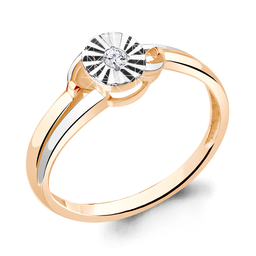 

Кольцо из серебра с фианитом Aquamarine Aquamarine 68973_925_з р. 18,5, 68973_925_з