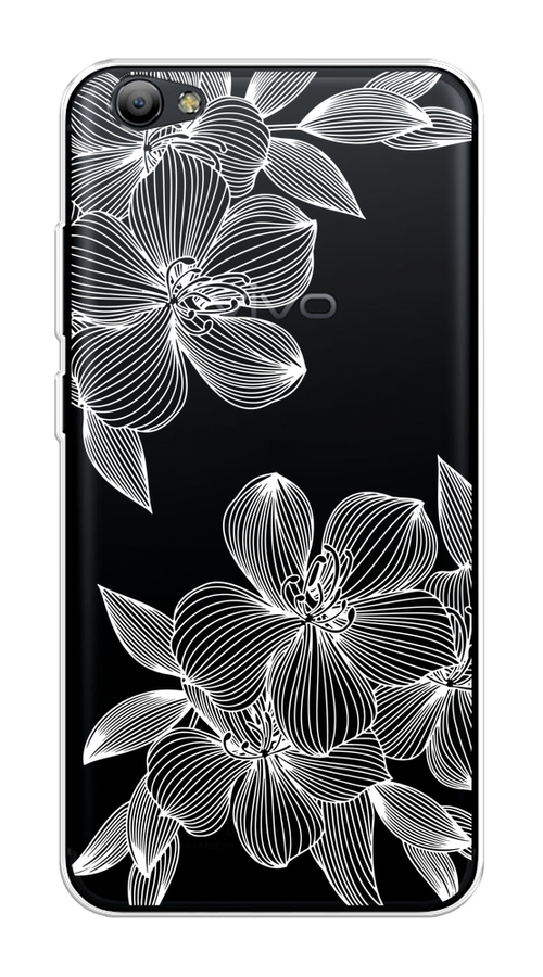 

Чехол на Vivo Y65/Y66 "Крокус", Белый;прозрачный, 260550-1