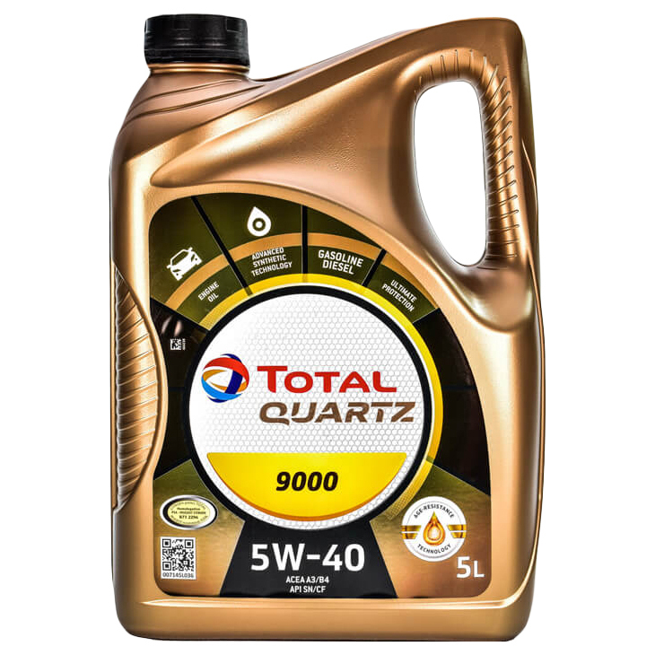 

Моторное масло TOTAL Quartz 9000 5W40 5л
