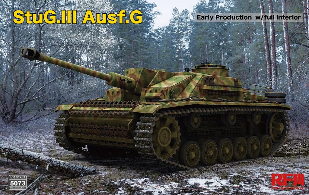 Сборная модель Rye Field Model 1/35 StuG III Ausf. G RM-5073
