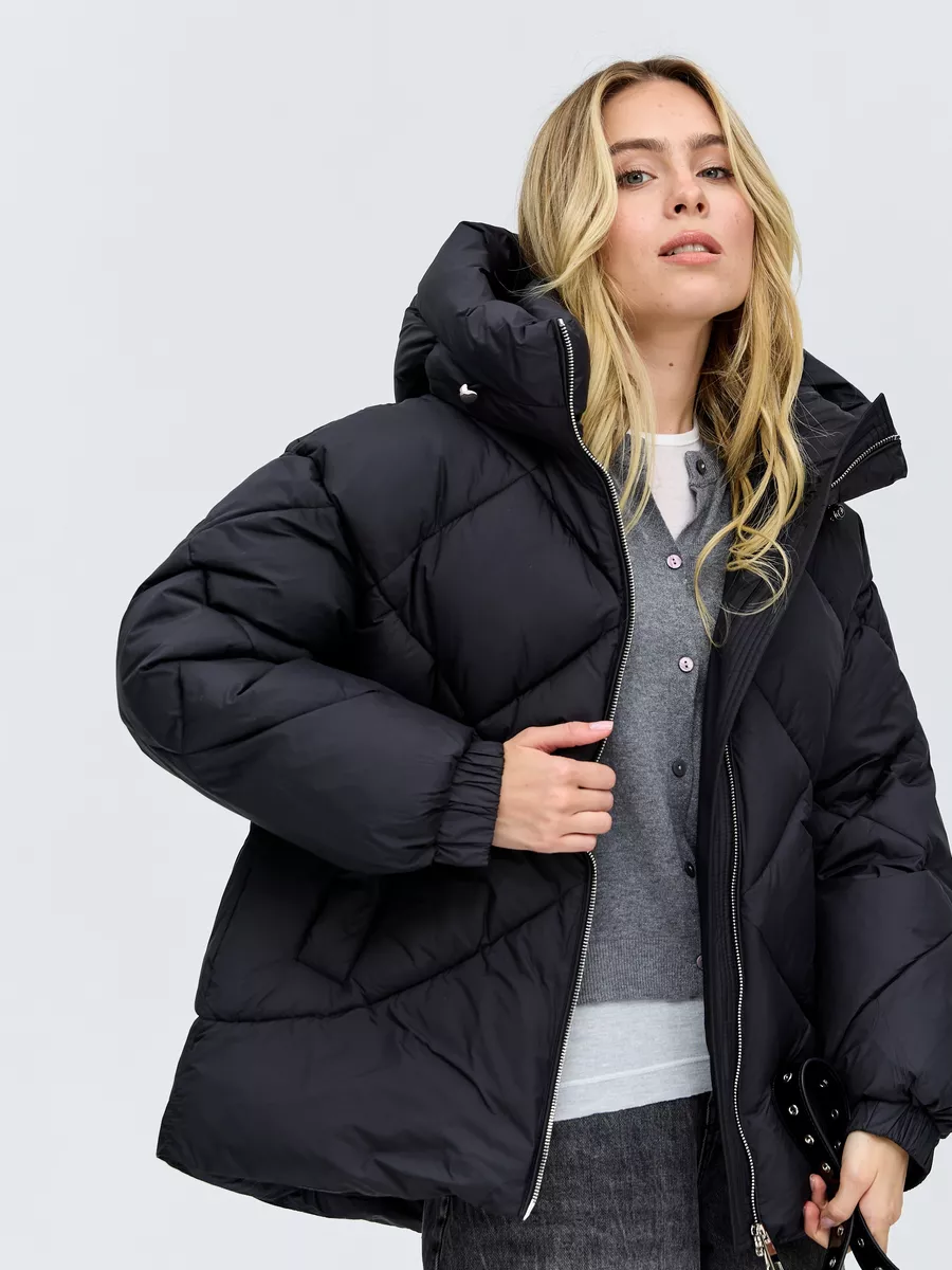 

Куртка женская LAWINTER 84985 черная 42 RU, Черный, 84985