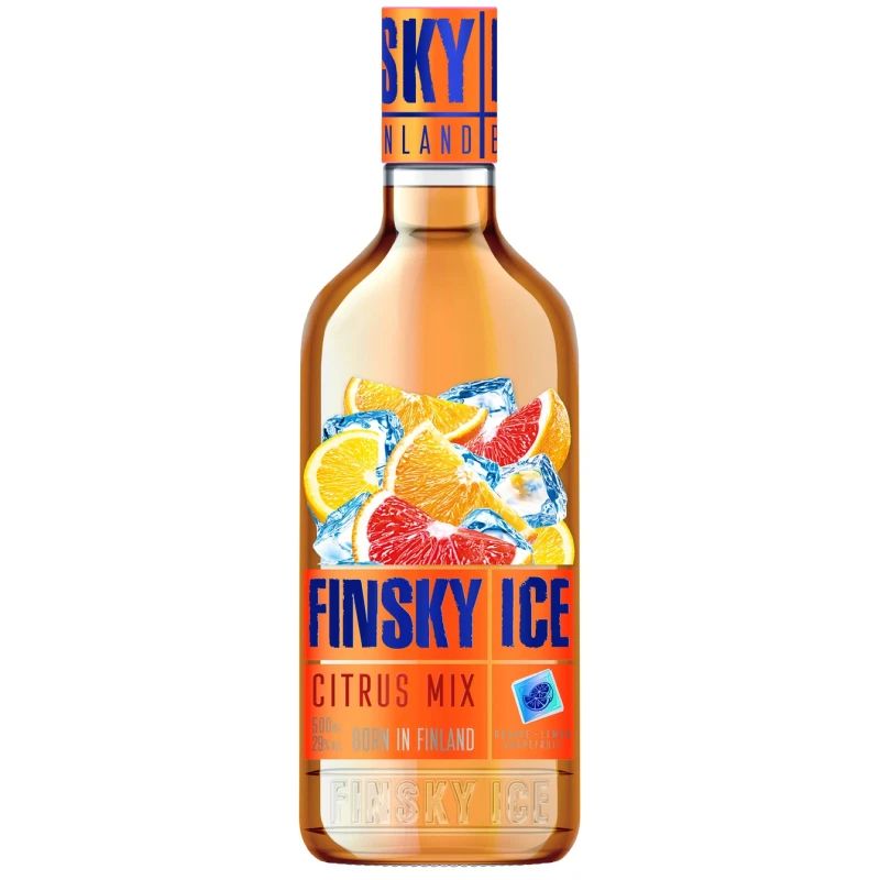 

Настойка полусладкая Finsky Ice цитрусовый микс 500 мл