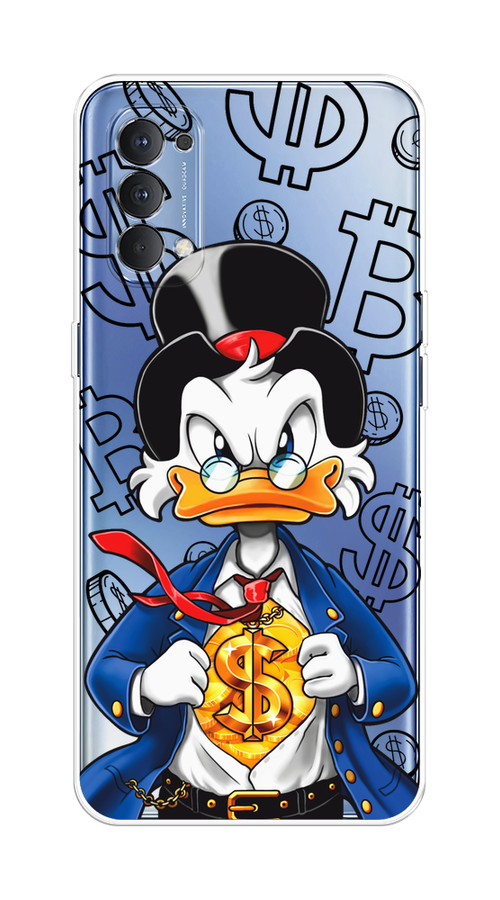 

Чехол на Oppo Reno 4 4G "Scrooge Goldman", 259450-1