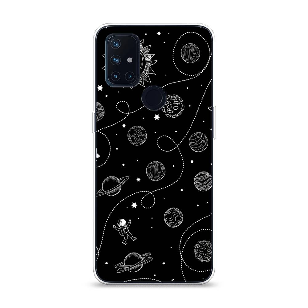 

Чехол Awog на OnePlus Nord N10 / ВанПлас Nord N10 "В невесомости", Бежевый, 152350-4