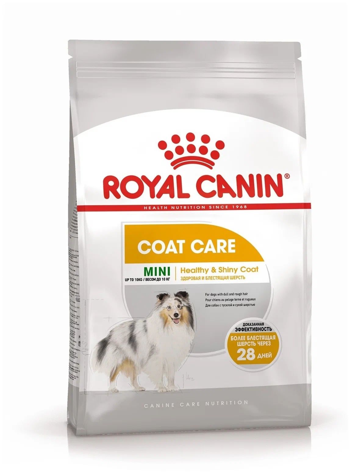 фото Royal canin корм для взрослых собак малых пород с тусклой и сухой шерстью 1 кг