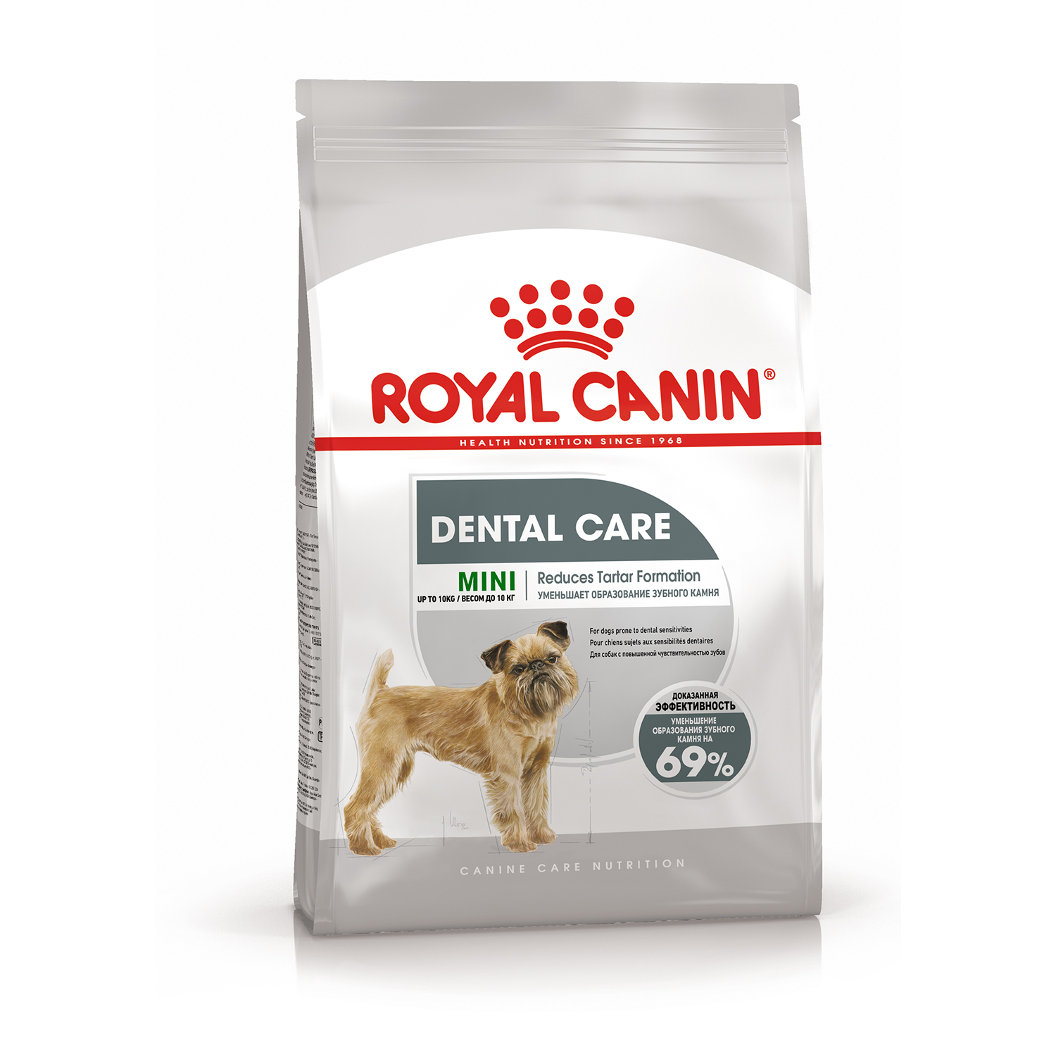 

Сухой корм для собак Royal Canin Mini Dental Care, повышенная чувствительность зубов 1 кг, Mini Dental Care