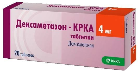 Купить Дексаметазон-Крка таблетки 4 мг 20 шт., KRKA
