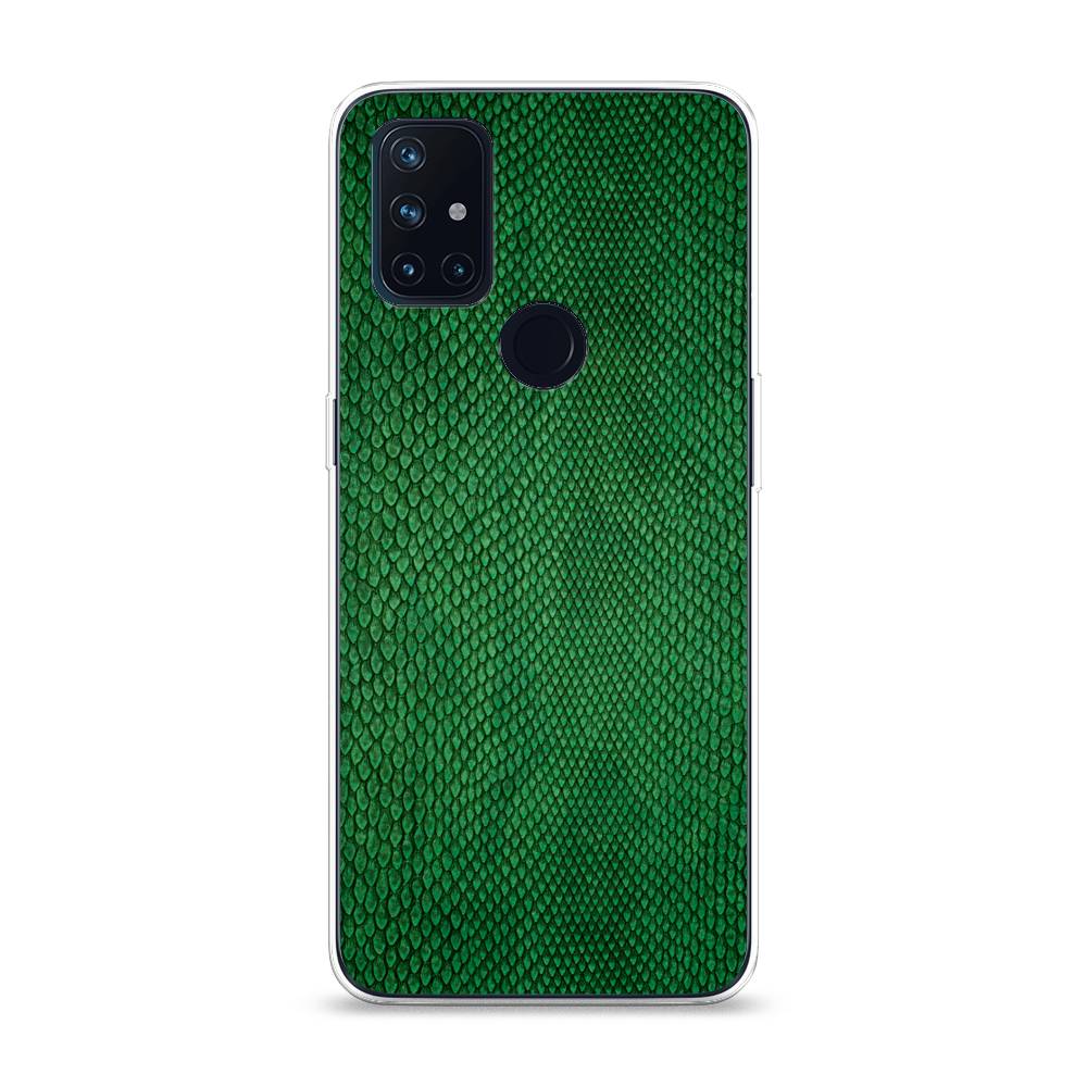 

Чехол Awog на OnePlus Nord N10 / ВанПлас Nord N10 "Изумрудная змея", Черный;зеленый;коричневый, 152350-3