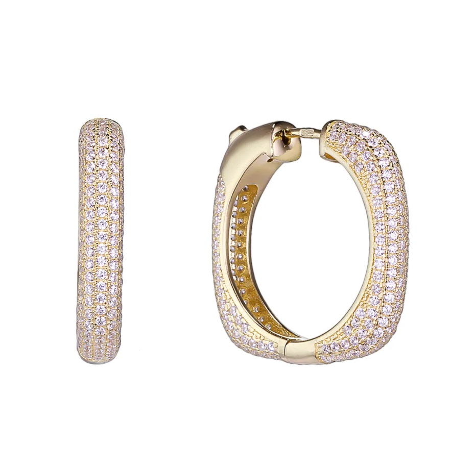 

Серьги из серебра с фианитом Balex Jewellery 2418910438, 2418910438