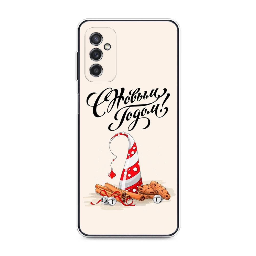

Чехол на Samsung Galaxy M52 "Подарки на Новый Год", Бежевый;красный;черный, 2104350-5