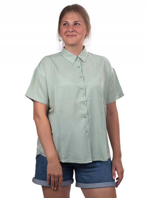 Рубашка женская Westfalika LY20-390 зеленая 46 RU