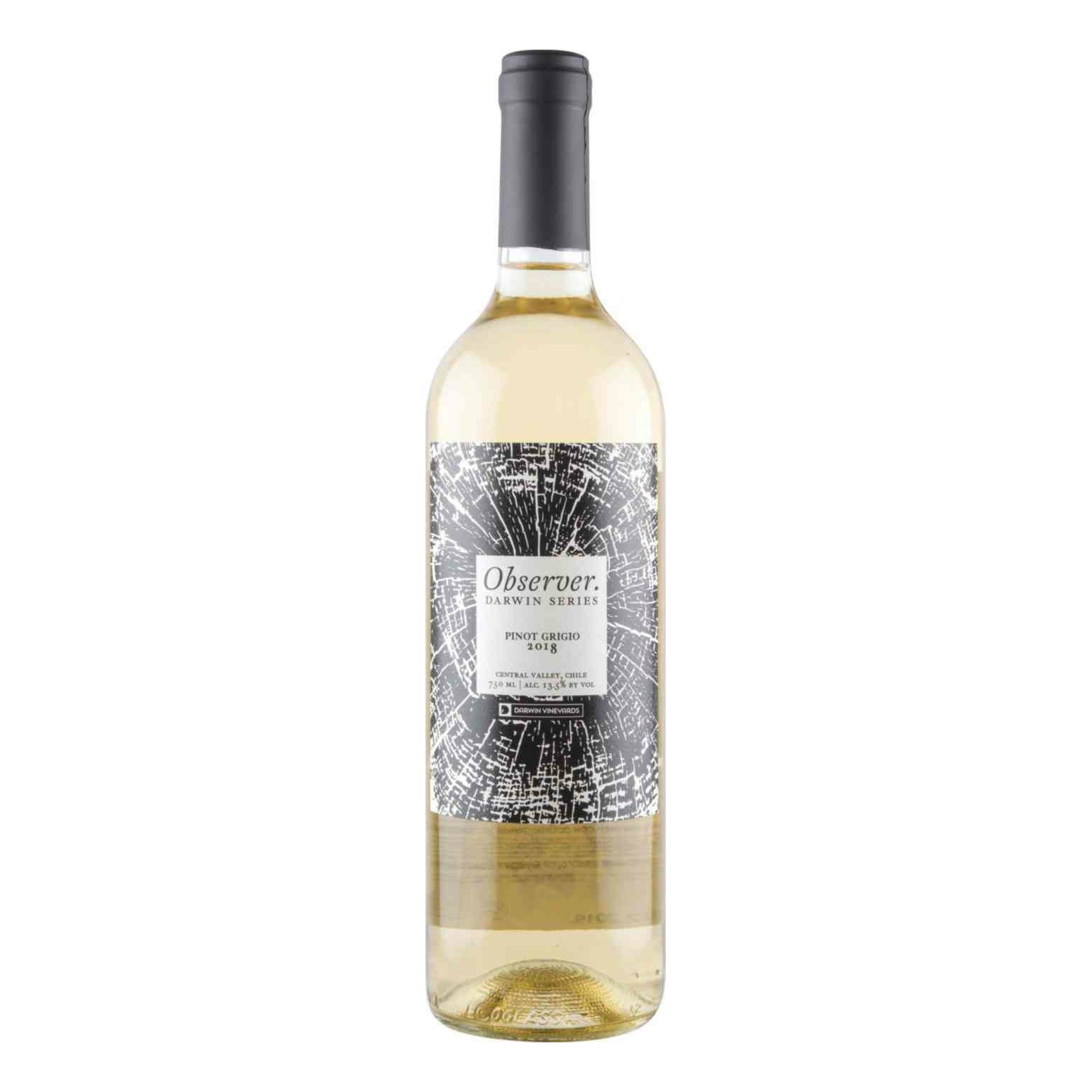 

Вино Observer Darwin Series Pinot Grigio белое сухое 750 мл Чили