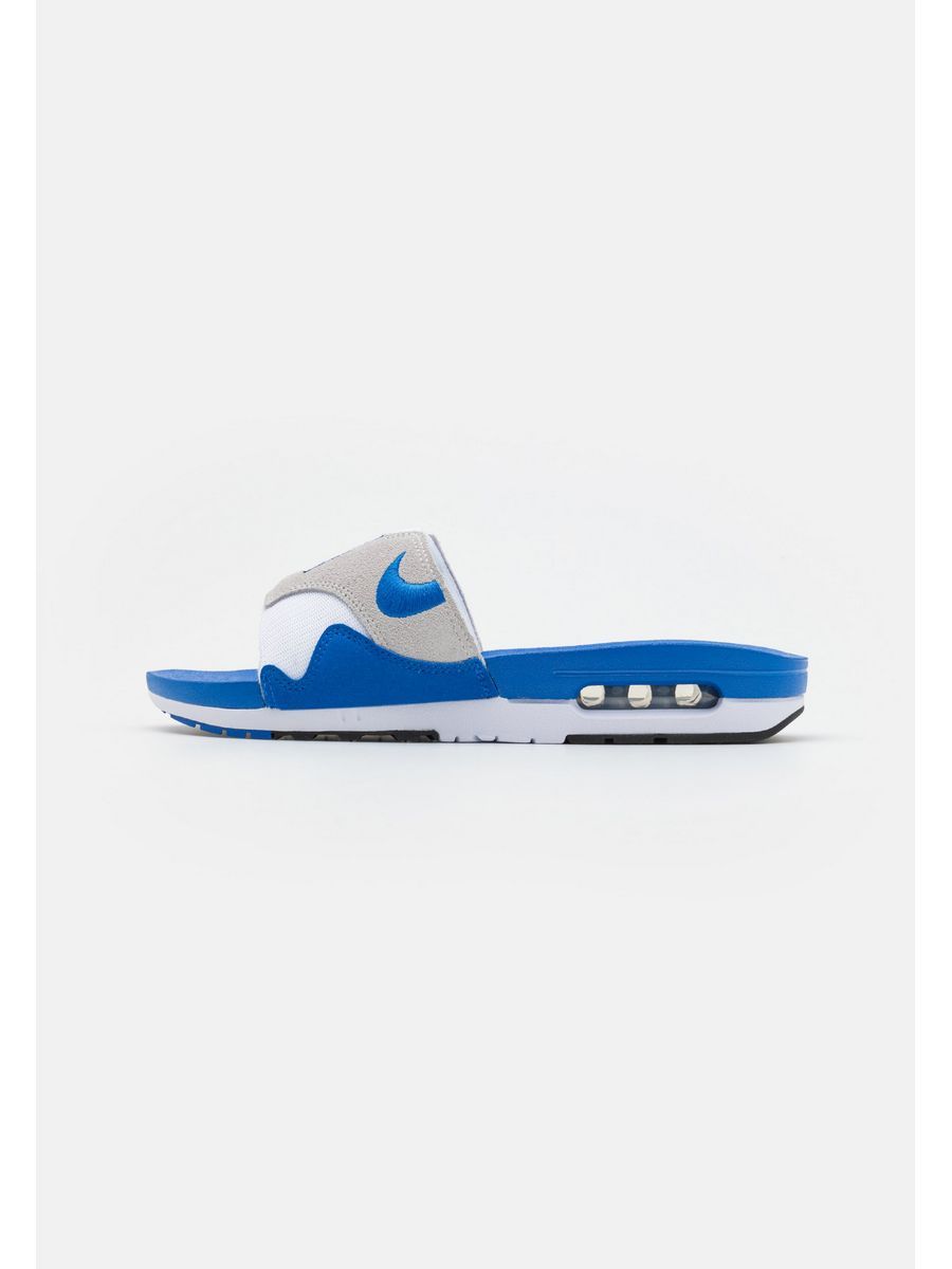 

Сланцы мужские Nike AIR MAX 1 SLIDE синие 45 EU, Синий, AIR MAX 1 SLIDE