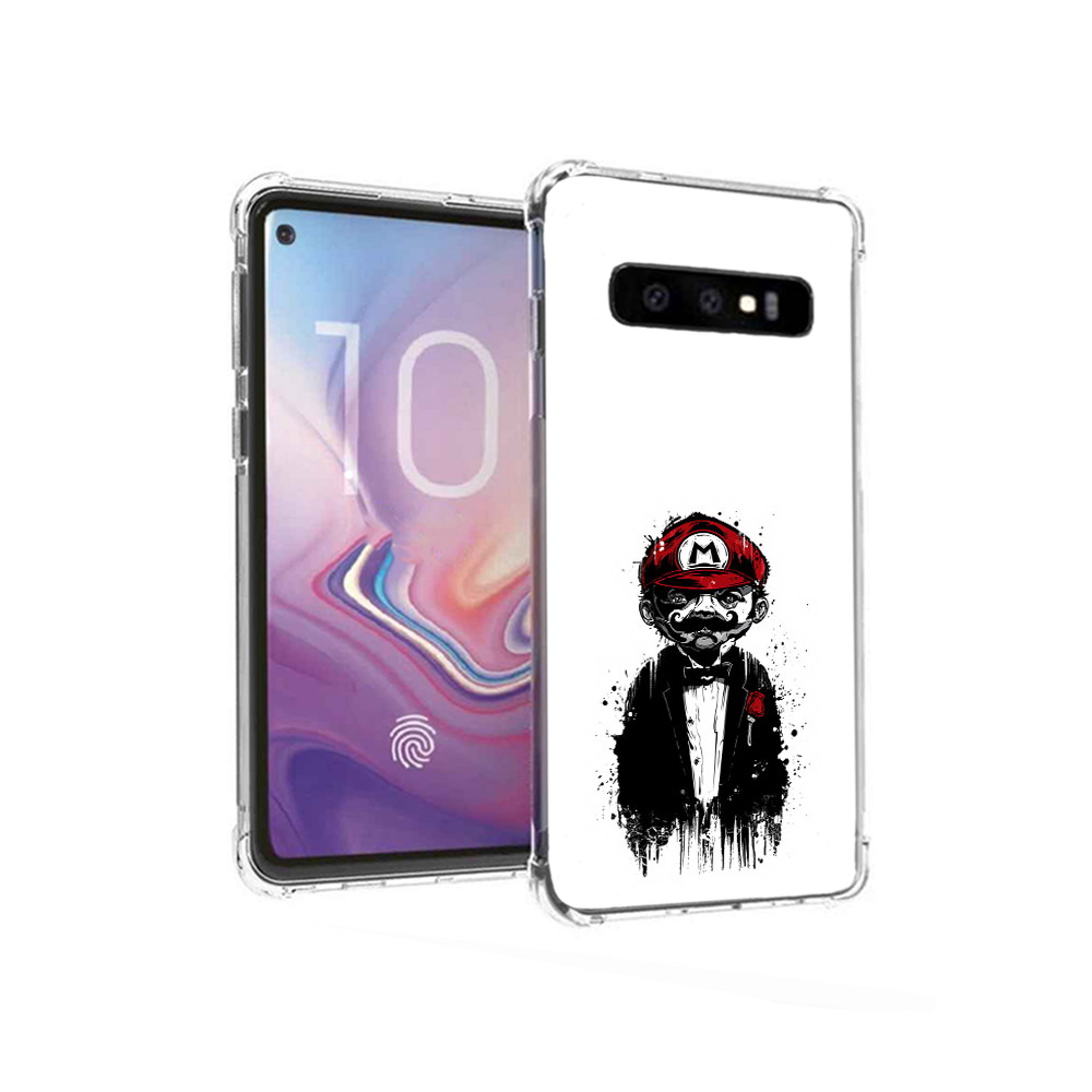 

Чехол MyPads Tocco для Samsung Galaxy S10 марио (PT125897.498.458), Прозрачный, Tocco