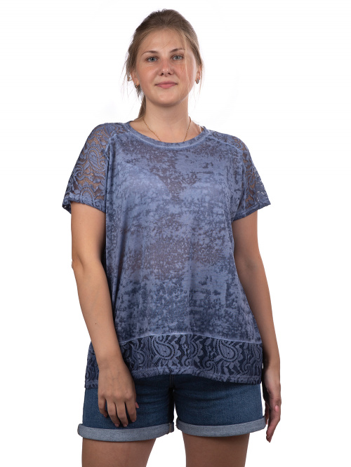 

Блуза женская Westfalika LY20-190923-19-0-1 синяя 54 RU, LY20-190923-19-0-1