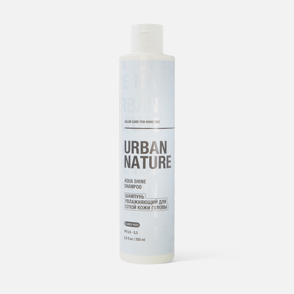 

Шампунь Увлажняющий URBAN NATURE Aqua Shine Для Сухой Кожи Головы 250Мл