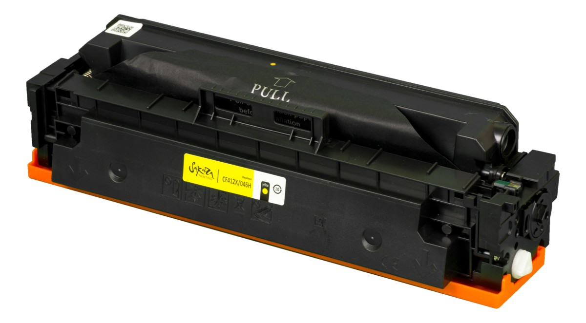 Картридж для лазерного принтера SAKURA CF412X/046HY (SACF412X/046HY) желтый, совместимый