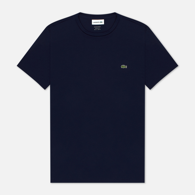 фото Футболка мужская lacoste th6709-166 синяя xl