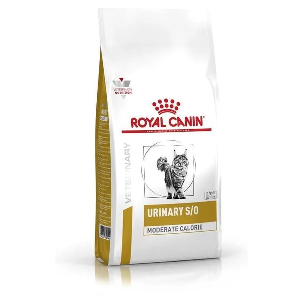 фото Сухой корм для кошек royal canin urinary s/o moderate calorie, диетический при мкб, 7кг