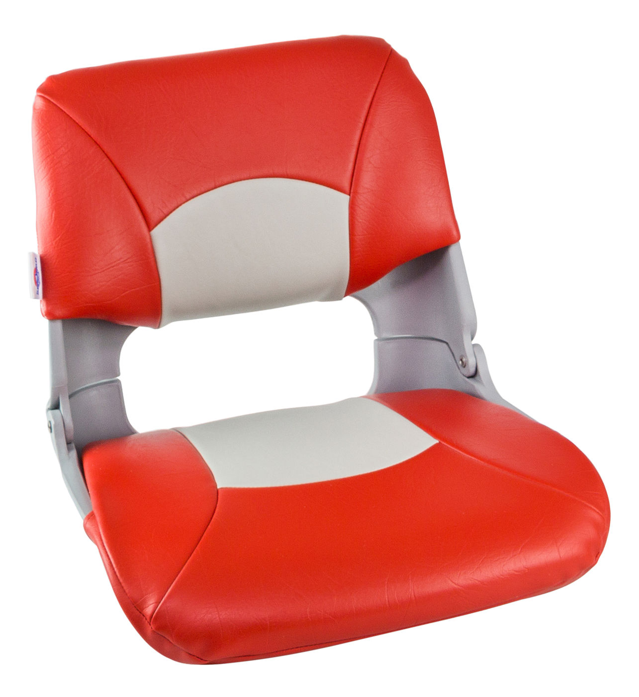 фото Кресло складное мягкое skipper; цвет серый/красный springfield