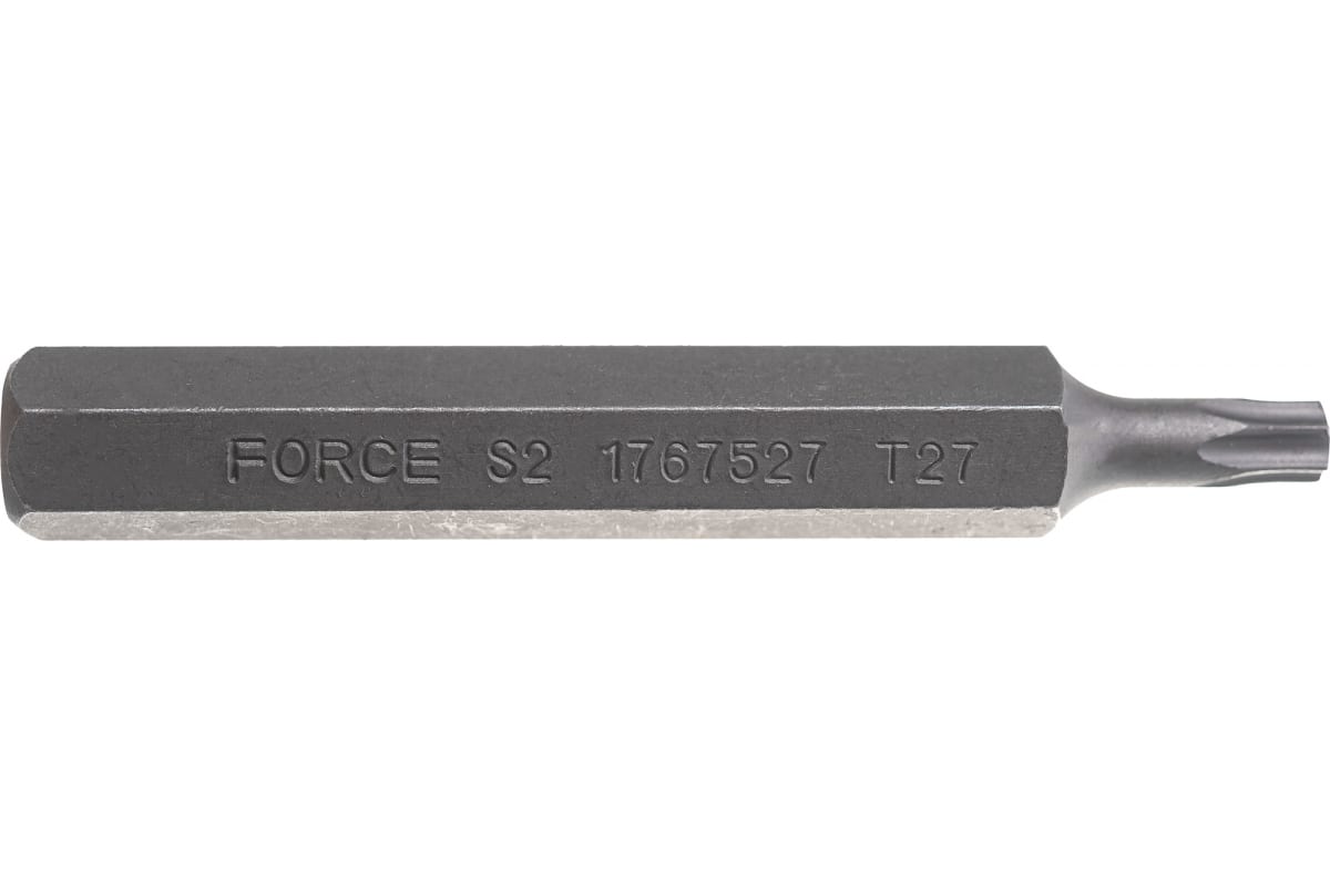 

Force 1767527 Бита Torx Т27 L=75Мм 1/2Dr