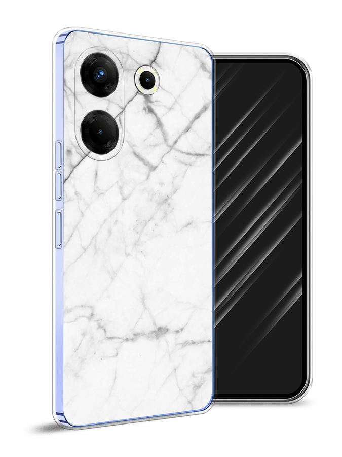 

Чехол Awog на Tecno Camon 20 Pro 5G "Светлый мрамор", Серый, 304050-3