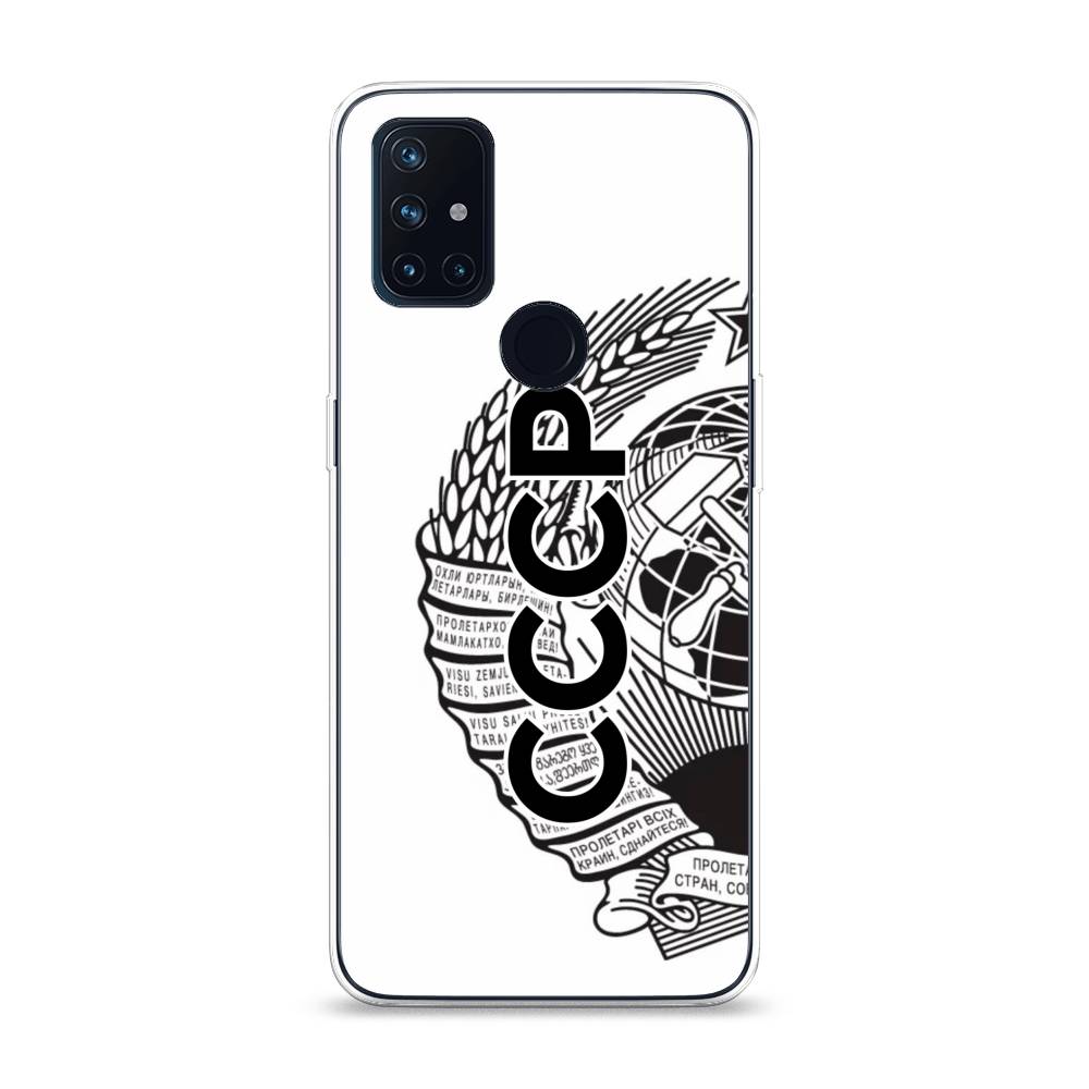 

Чехол Awog на OnePlus Nord N10 / ВанПлас Nord N10 "Герб СССР", Черный;серый;белый, 152350-10