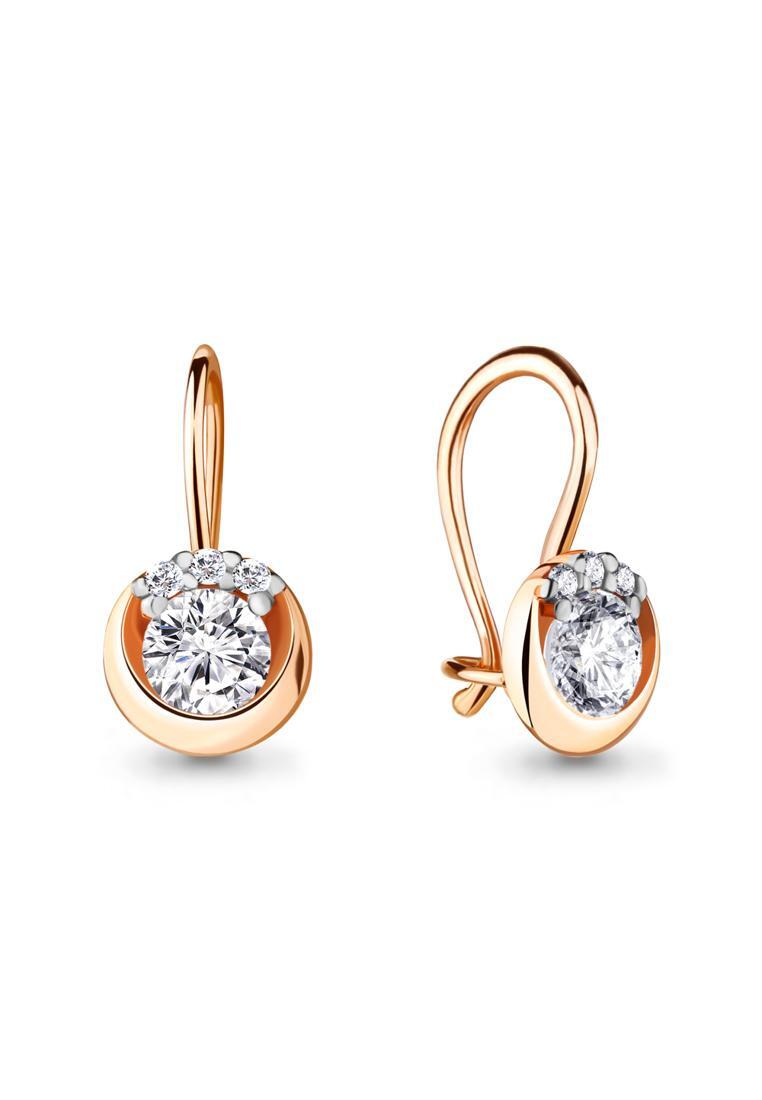 

Серьги из серебра с фианитом Kari Jewelry 42678А.6, 42678А.6