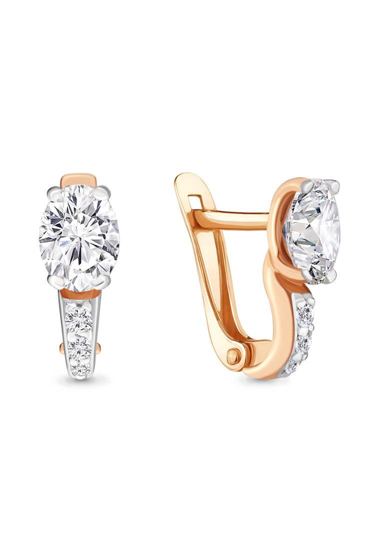 

Серьги из серебра с фианитом Kari Jewelry 43397А.6, 43397А.6