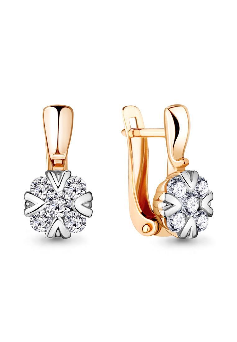

Серьги из серебра с фианитом Kari Jewelry 48051А.6, 48051А.6