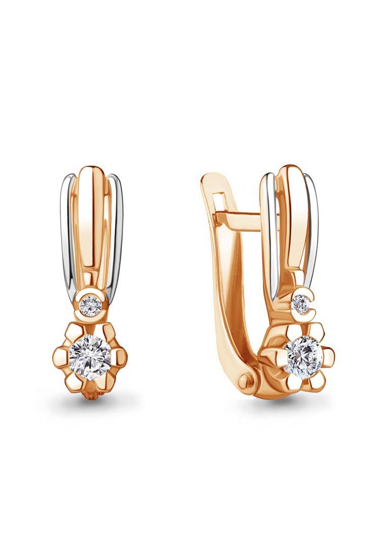 

Серьги из серебра с фианитом Kari Jewelry 48938А.6, 48938А.6