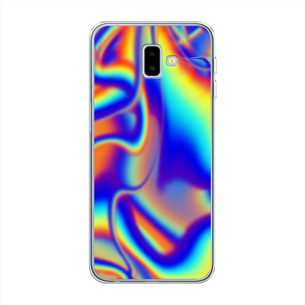 

Чехол на Samsung Galaxy J6 Plus 2018 "Яркая голограмма", Разноцветный, 26950-3