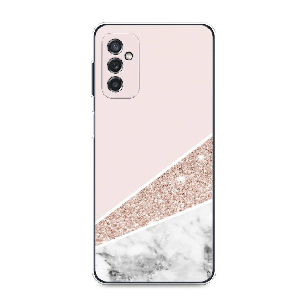 

Чехол на Samsung Galaxy M52 "Блестящий розовый мрамор", 2104350-3