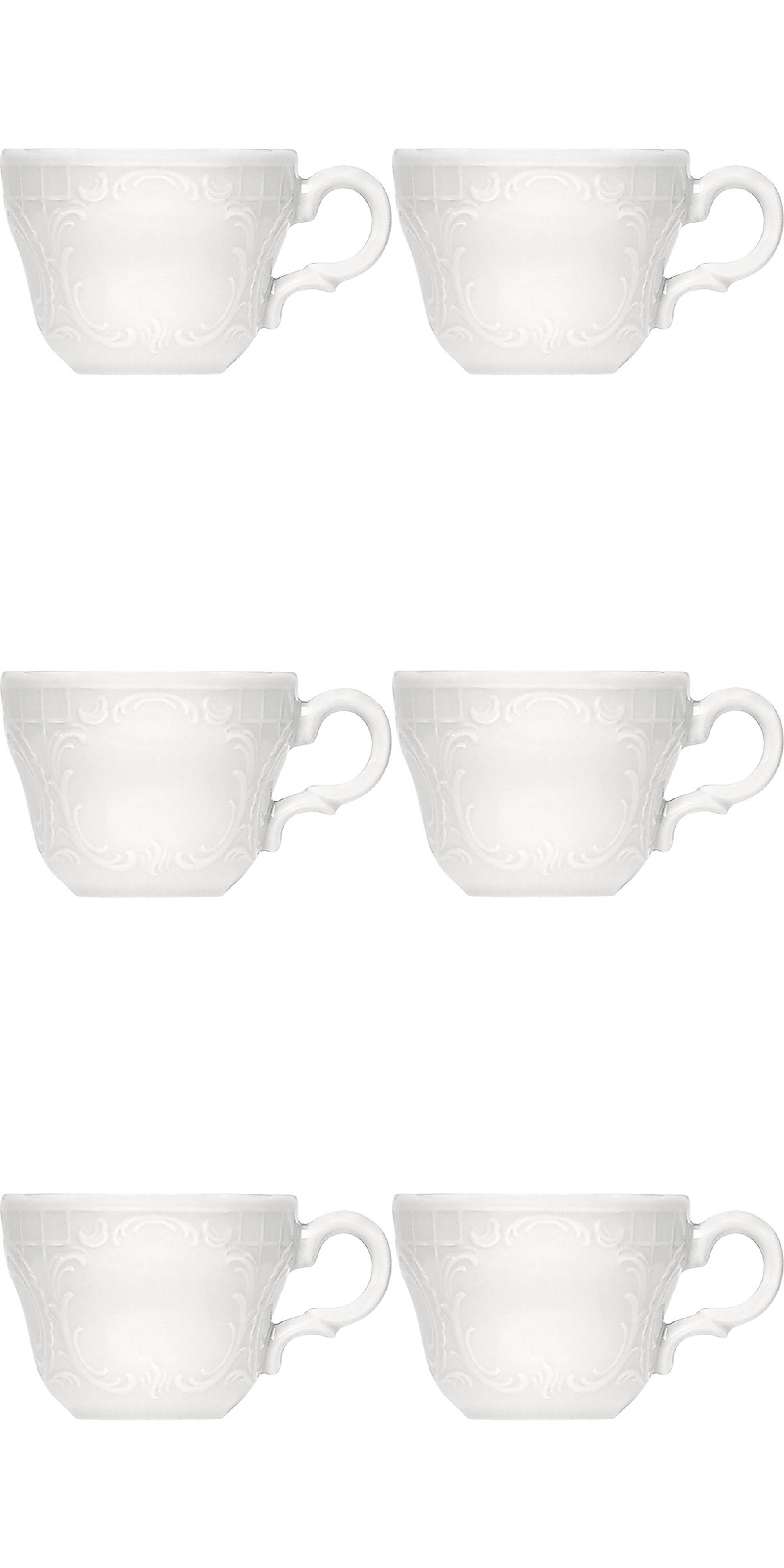 

Набор чашек BAUSCHER Mozart 6,5х6,5х5 см, 90 мл, CB-57 5259