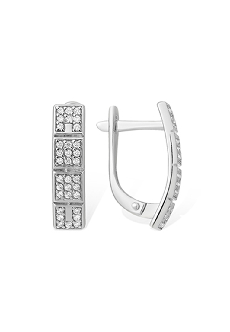 

Серьги из серебра с фианитом Kari Jewelry 1210015195-501, 1210015195-501