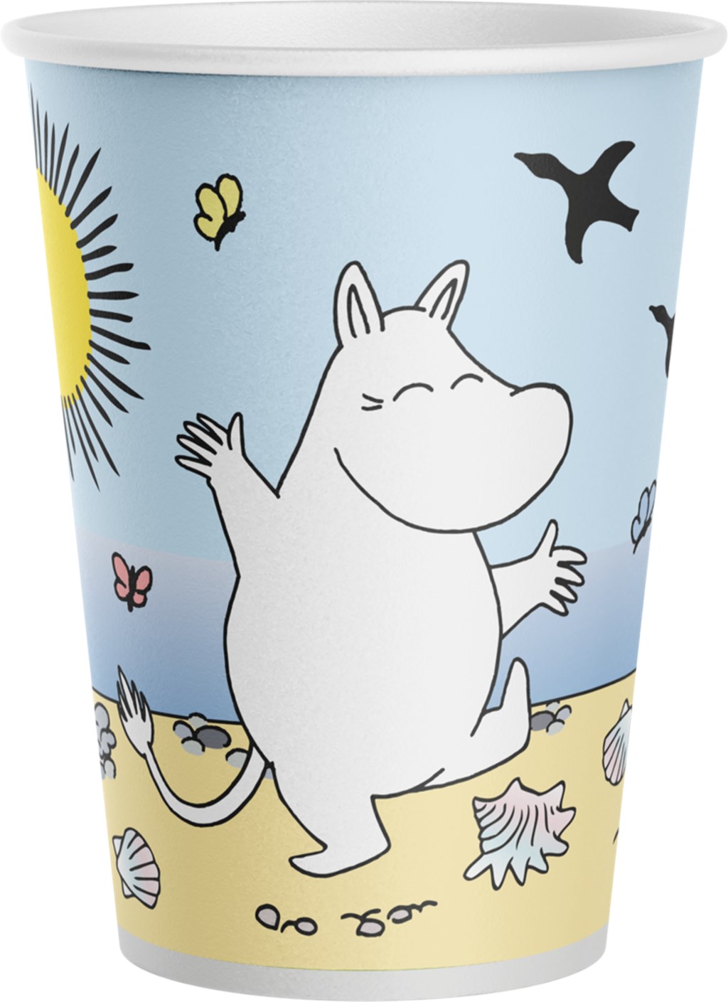 фото Стаканы одноразовые moomin 250 мл 6 шт