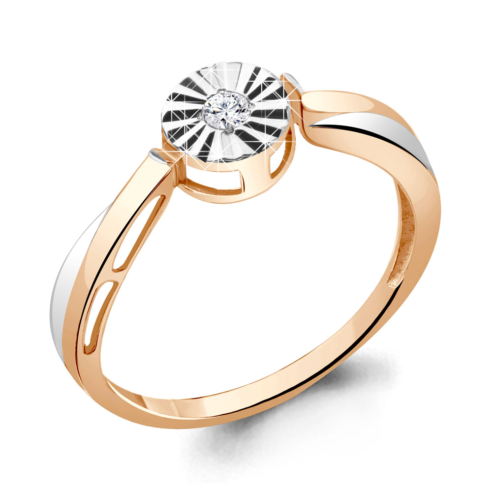 

Кольцо из серебра с фианитом Aquamarine Aquamarine 68971_925_з р. 16, 68971_925_з