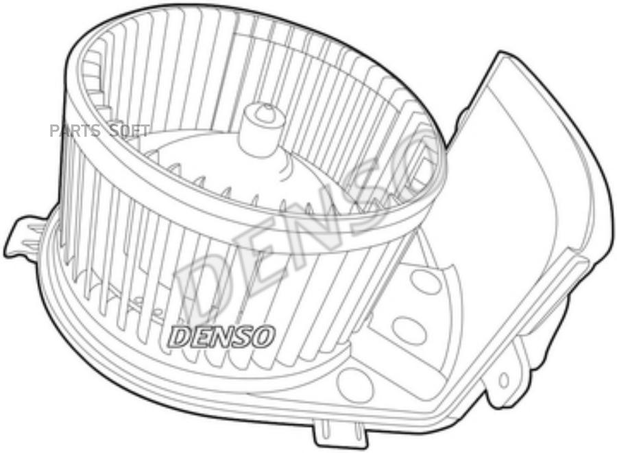 Вентилятор Обдува Салона Denso DEA23005