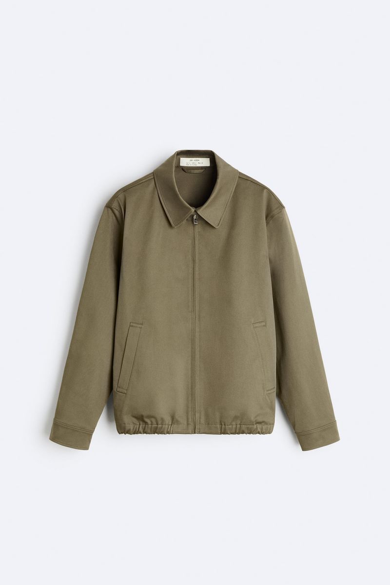 

Куртка мужская ZARA 07563300 хаки XL, 07563300