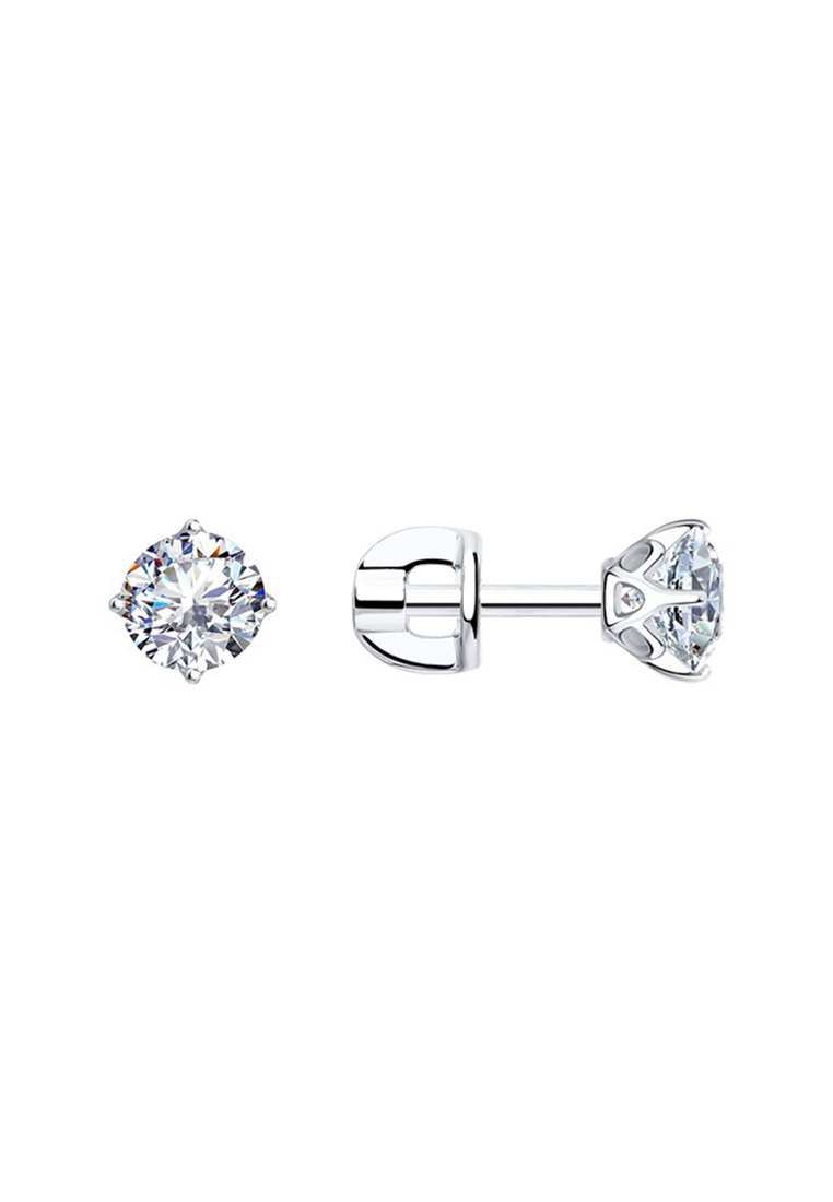 

Серьги-пусеты из серебра с фианитом Kari Jewelry С630-2299, С630-2299