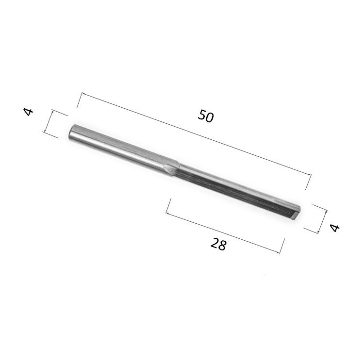 Фреза прямая двухзаходная DJTOL A2ZX428 для станка ЧПУ 1050₽