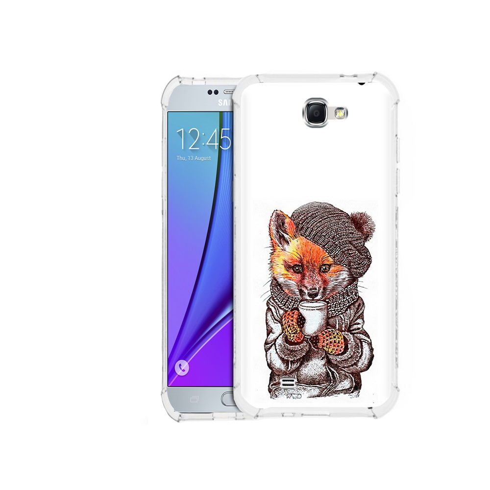 

Чехол MyPads Tocco для Samsung Galaxy Note 2 лиса в шапке (PT29983.561.437), Tocco
