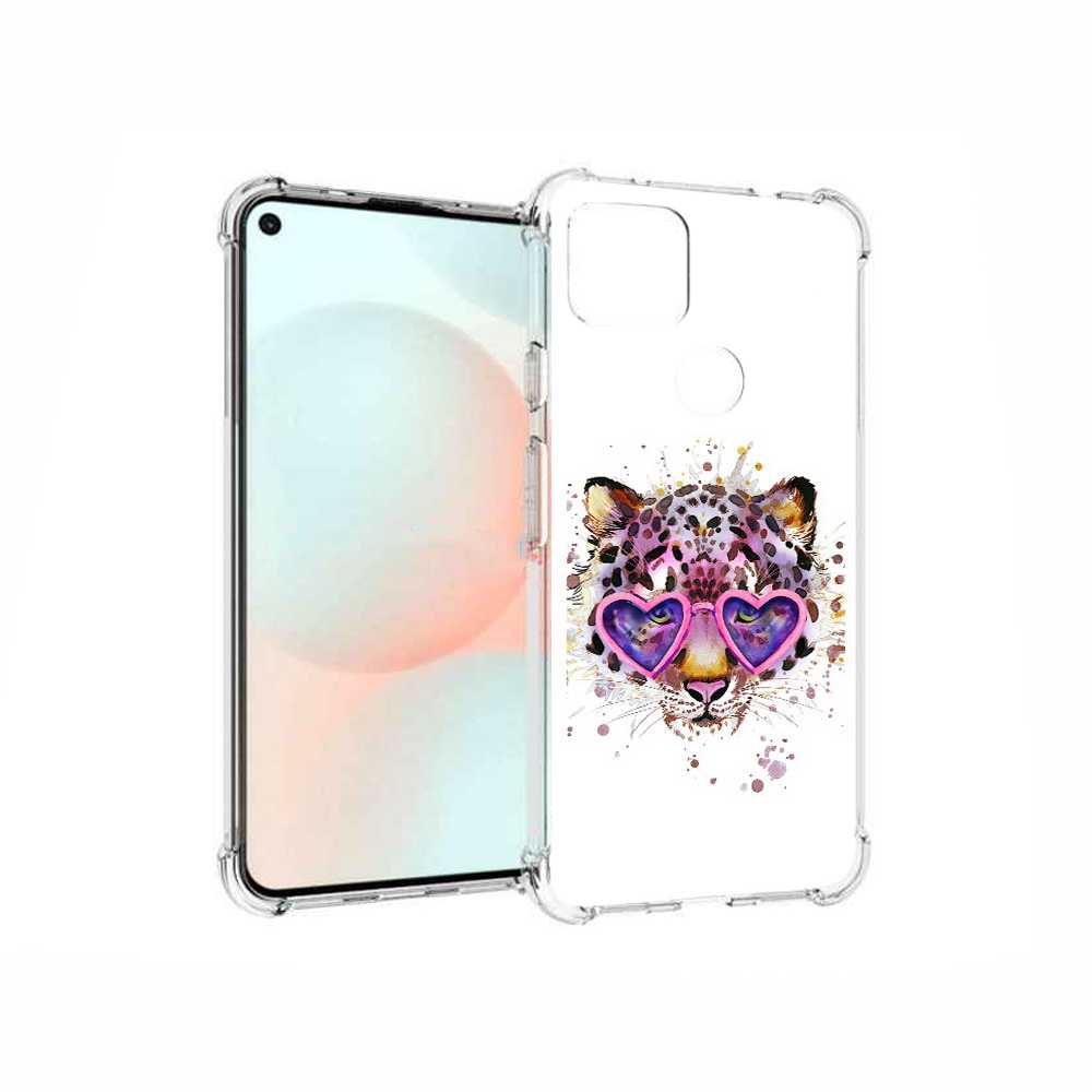 

Чехол MyPads Tocco для Google Pixel 5A модный леопард, Прозрачный, Tocco