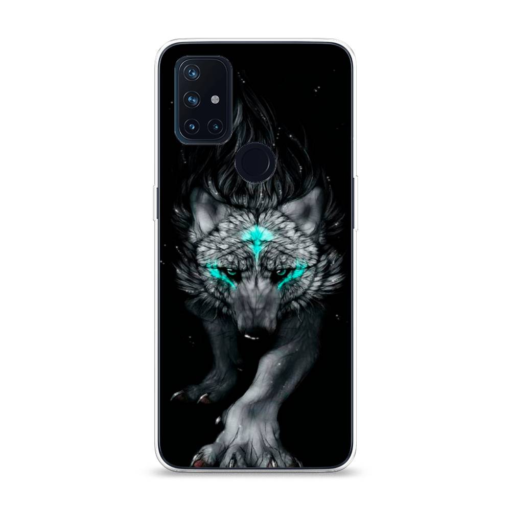 

Чехол Awog на OnePlus Nord N10 / ВанПлас Nord N10 "Волшебный волк", Черный;серый, 152350-2