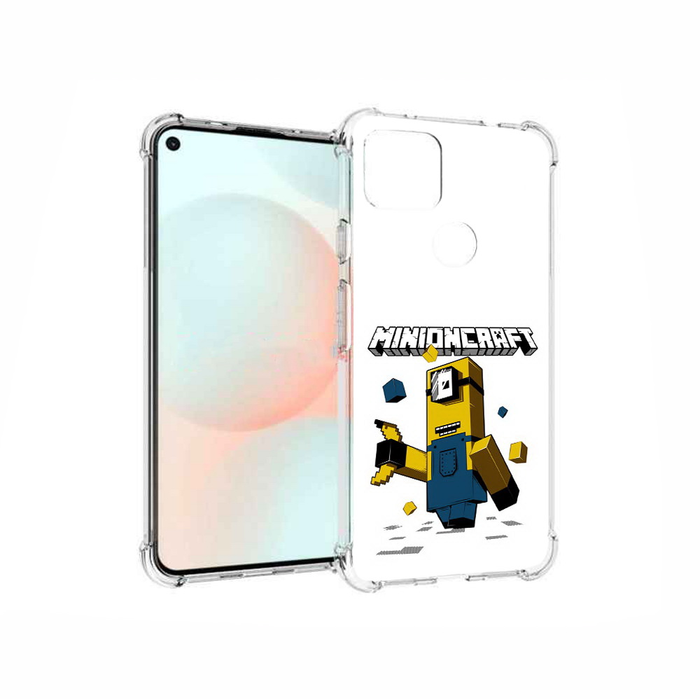 

Чехол MyPads Tocco для Google Pixel 5A миньон, Прозрачный, Tocco