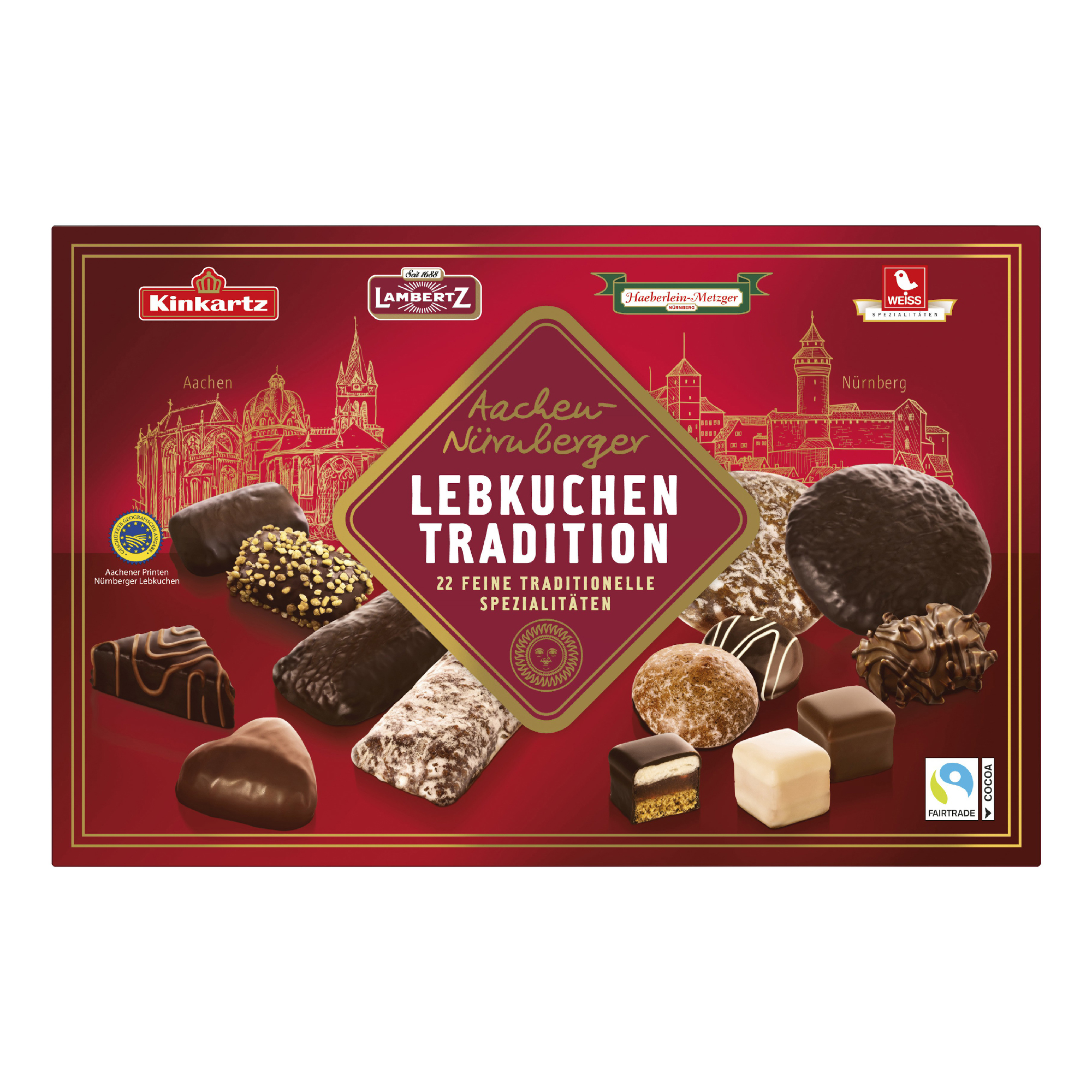 Пряники Lambertz Lebkuchen Tradition 500 г