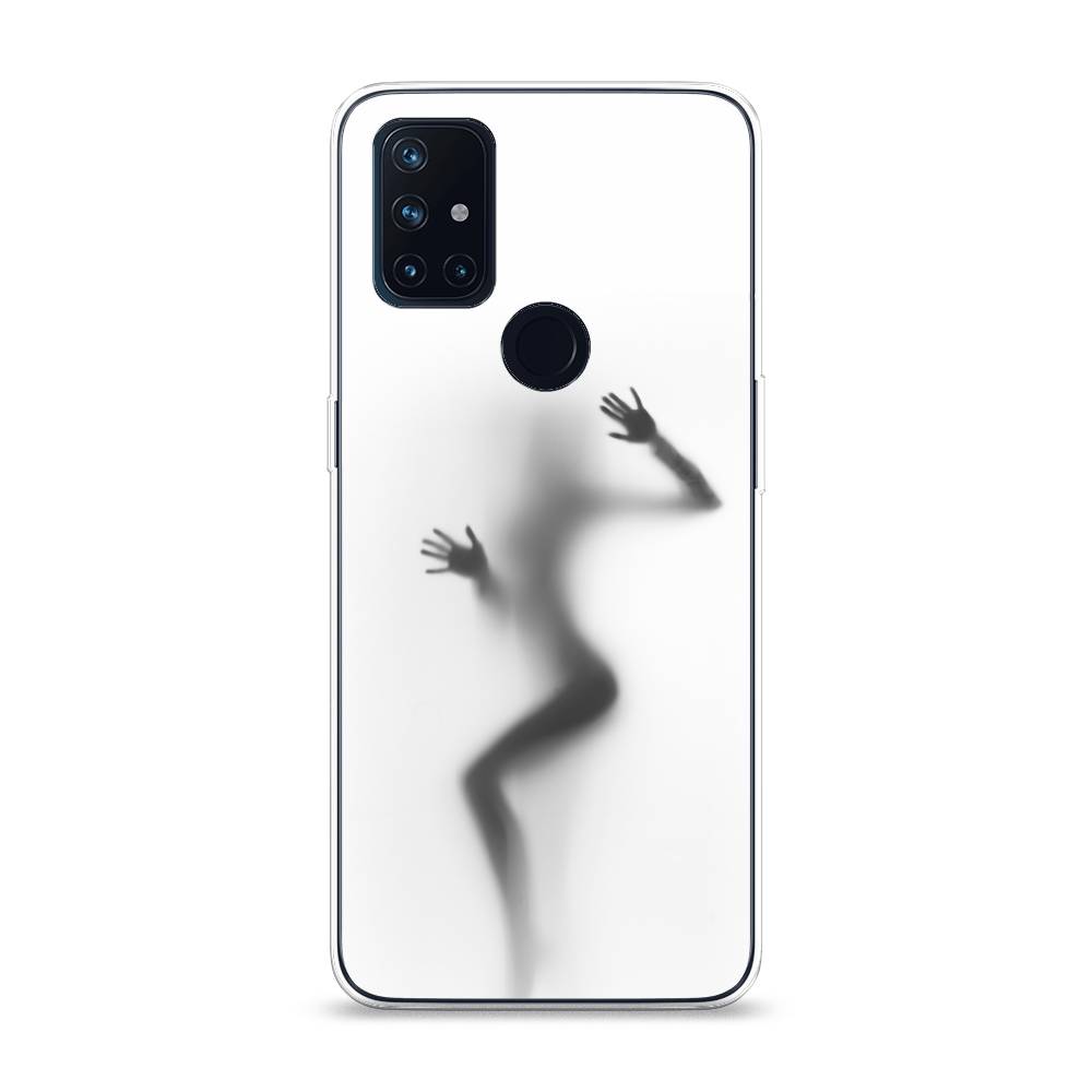 

Чехол Awog на OnePlus Nord N10 / ВанПлас Nord N10 "Девушка в душе", Серый;белый;черный, 152350-7