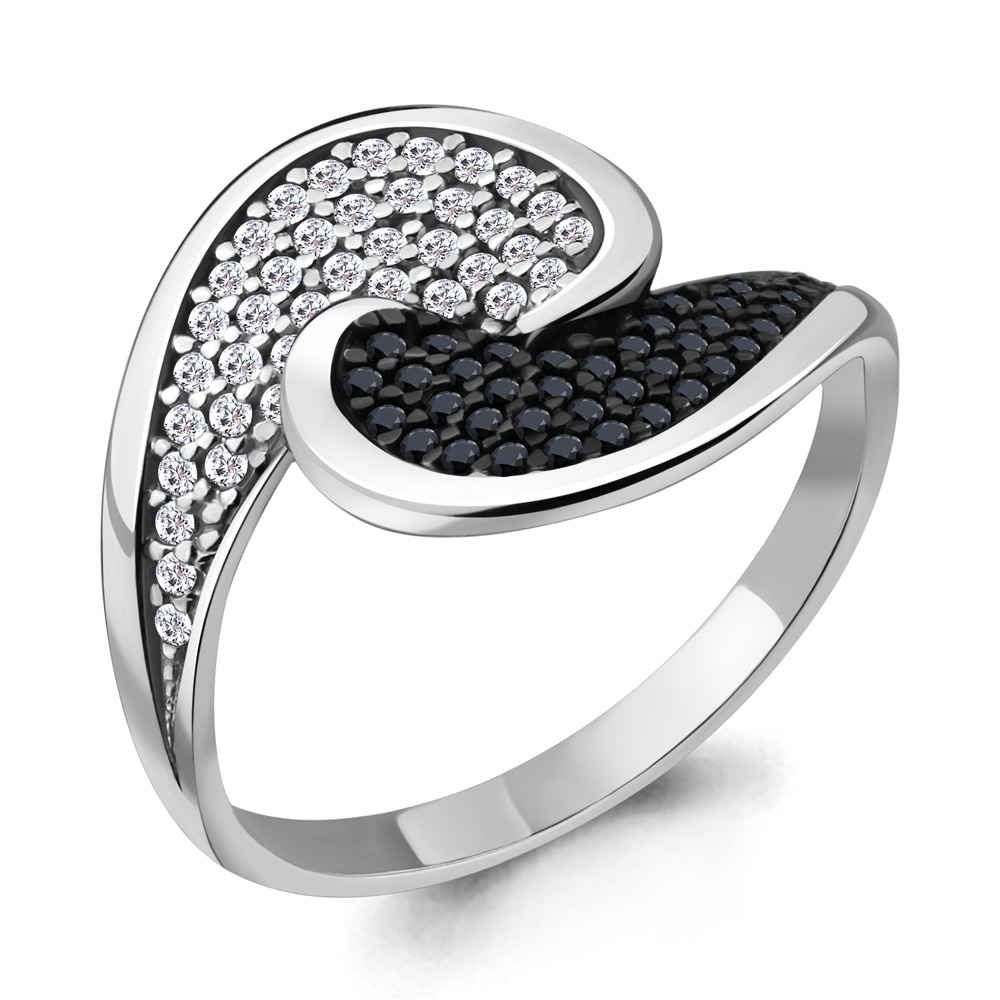 

Кольцо из серебра с фианитом Aquamarine Aquamarine 68956АЧ_925_р р. 18,5, 68956АЧ_925_р
